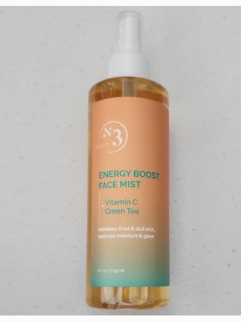 N3 BEAUTY Energy Boost Face Mist With Vitamin C/green Tea 8 Fl Oz